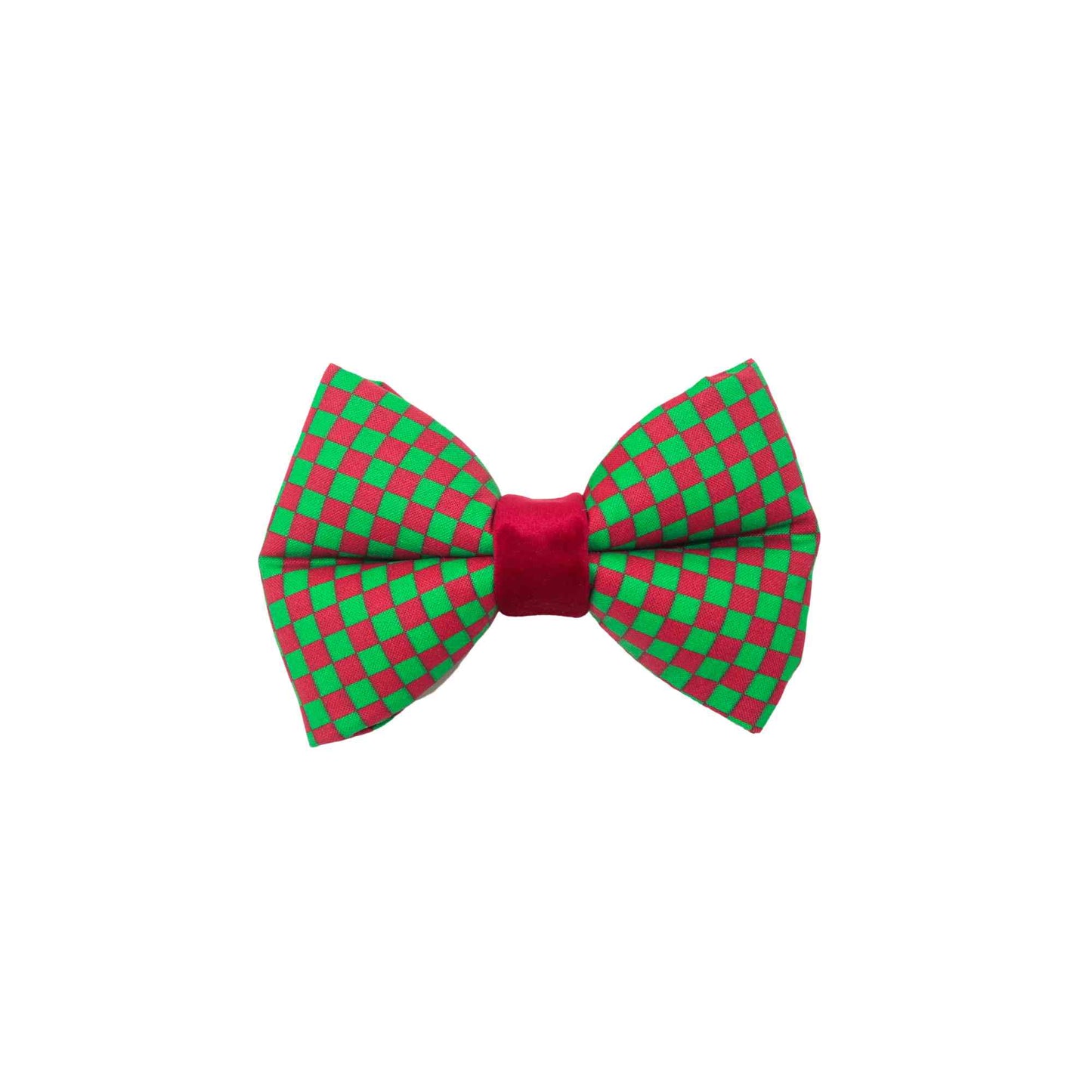 "Santa's Little Helper" Puffy Bow Tie