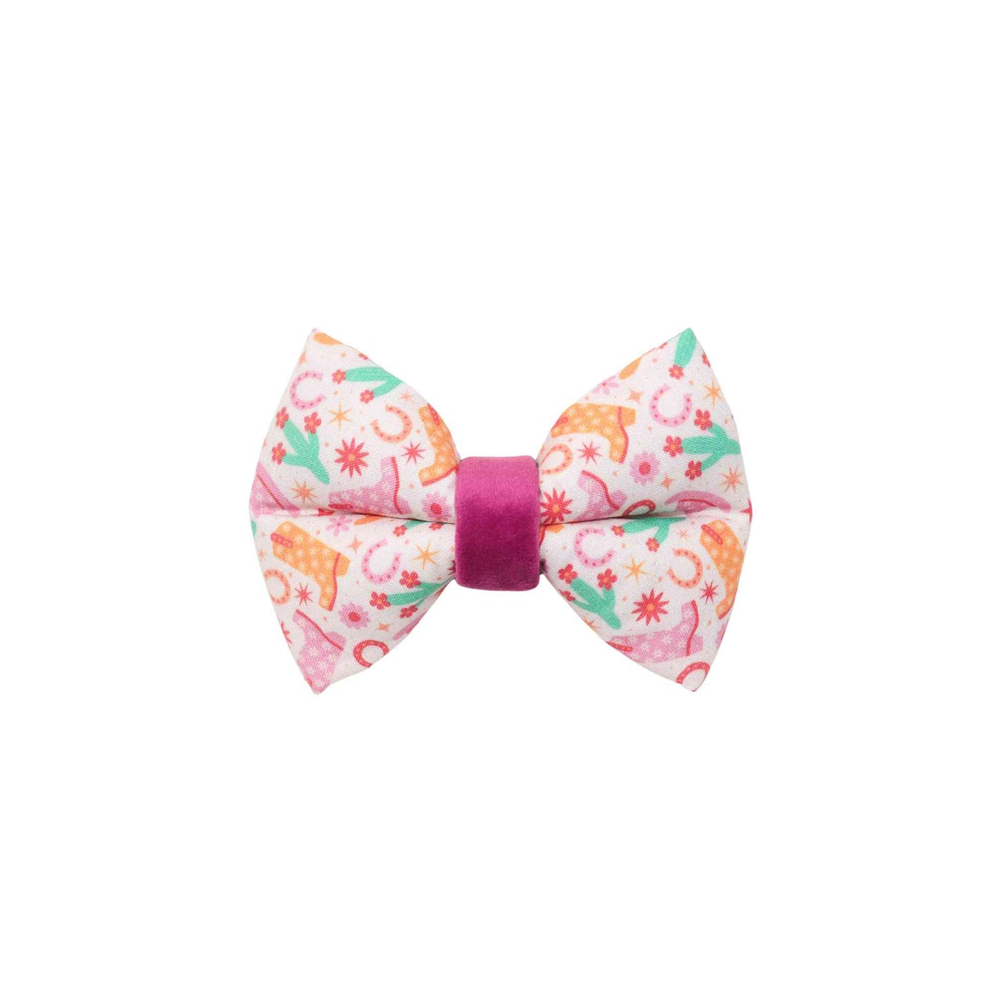 "Howdy!" Puffy Bow Tie