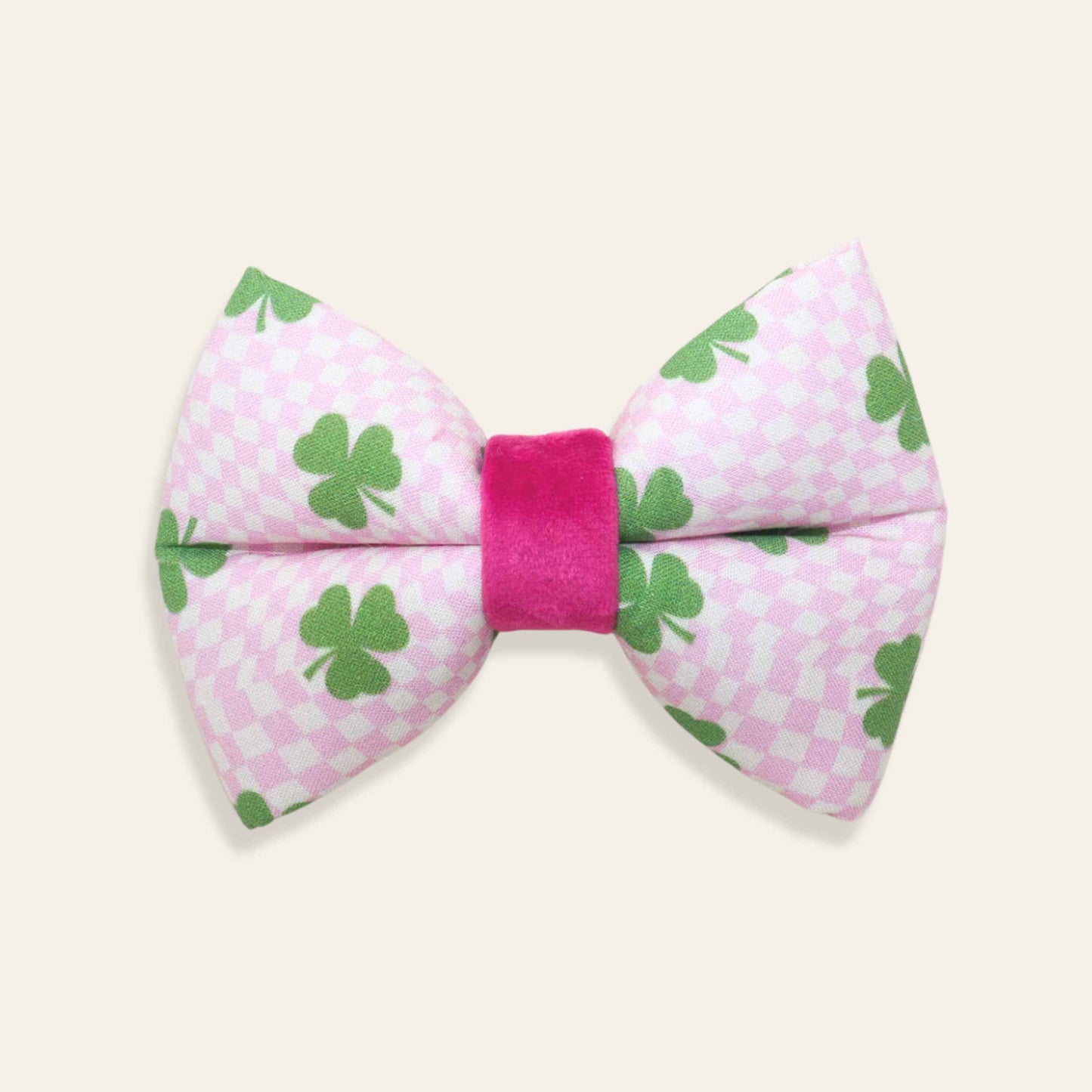 "Pixie Clover" Puffy Bowtie