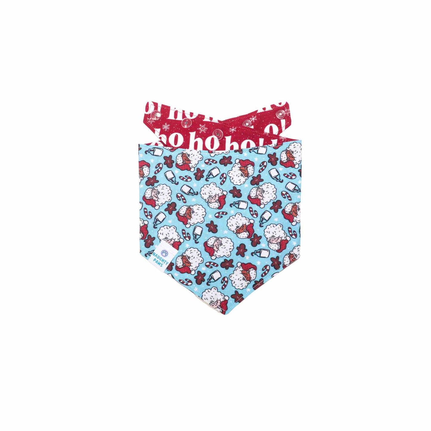 "Santa Claus" Reversible Bandana
