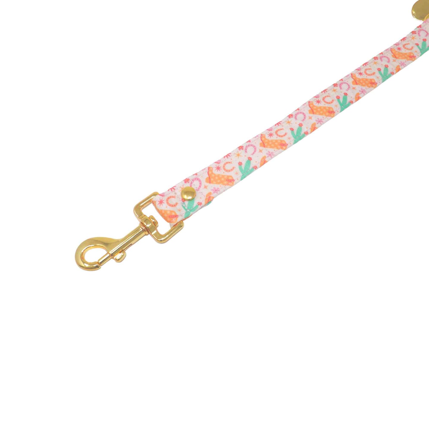"Howdy!" Leash