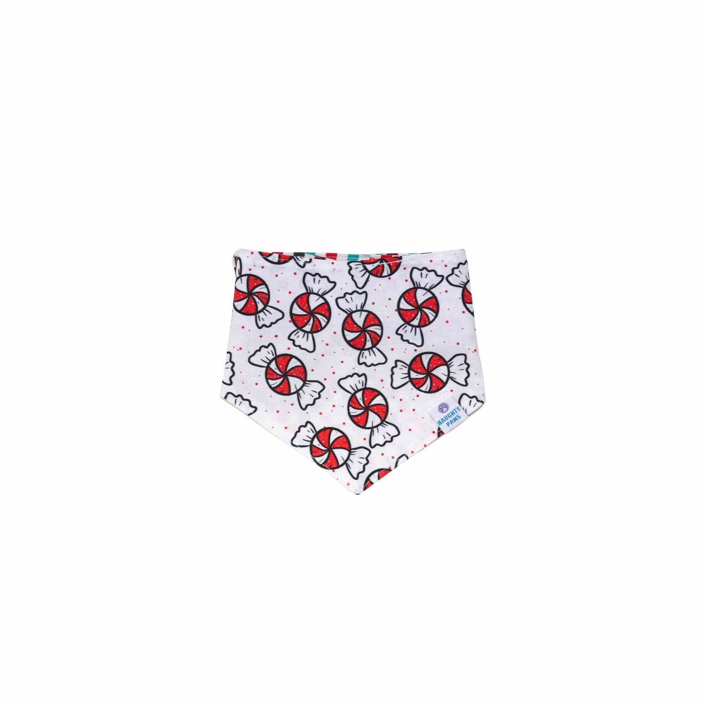 "Peppermint" Reversible Bandana
