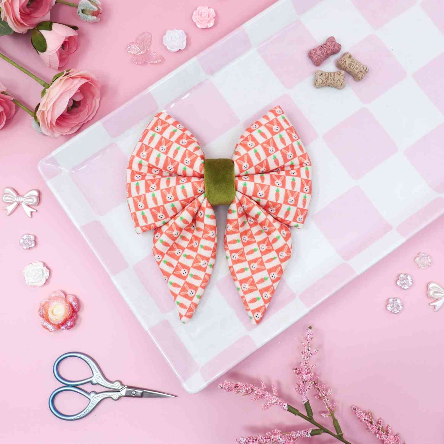 "Springtime Picnic” Sailor Bow