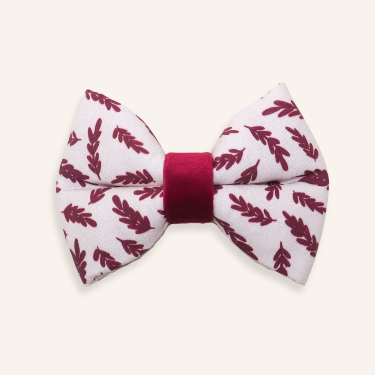 "Merry Sprigs" Puffy Bow tie