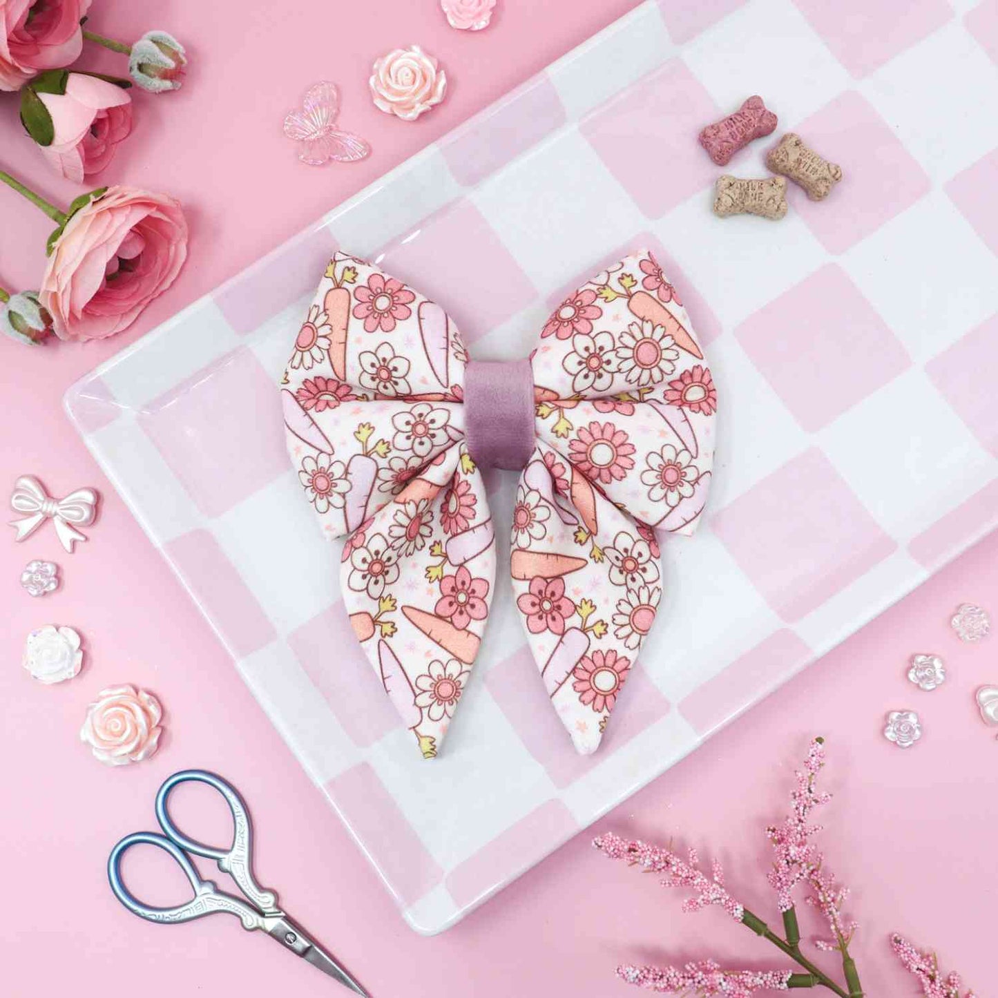 “Easter Blooms” Sailor Bow