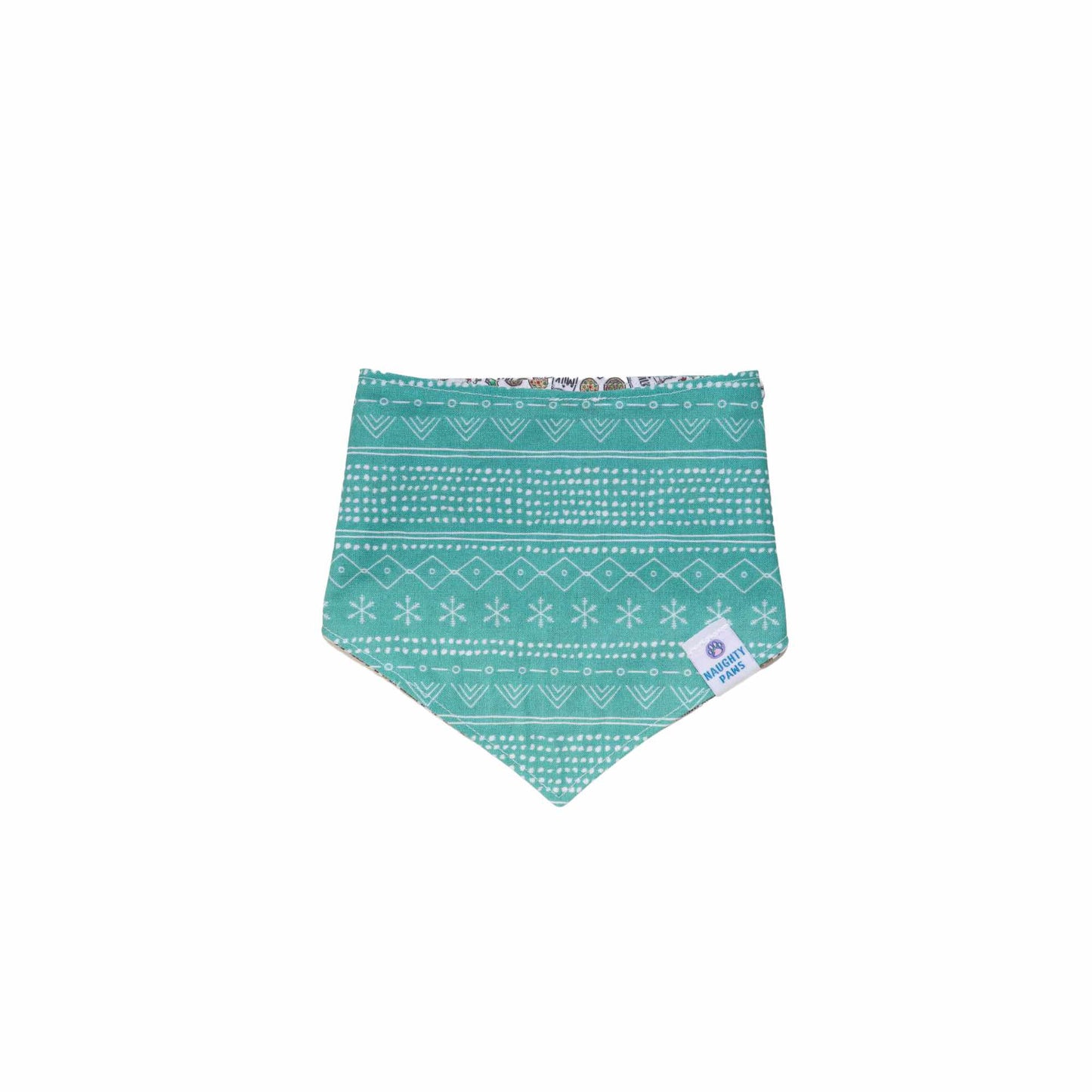 “Milk & Cookies” Reversible Bandana