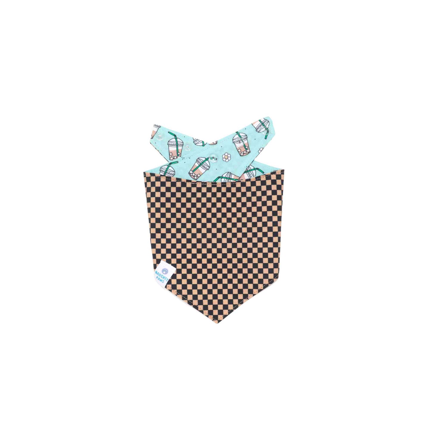"Cold Brew" Reversible Bandana