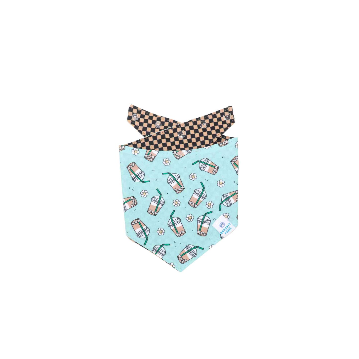 "Cold Brew" Reversible Bandana