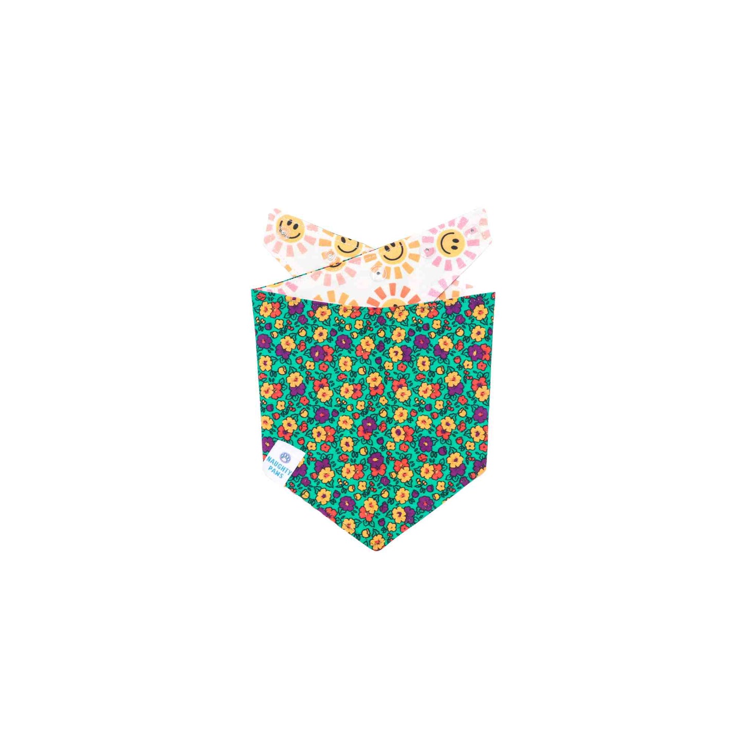 "Summer Fields" Reversible Bandana
