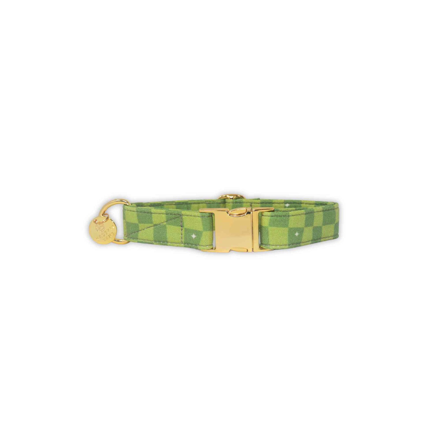 "Kiwi Grid" Collar