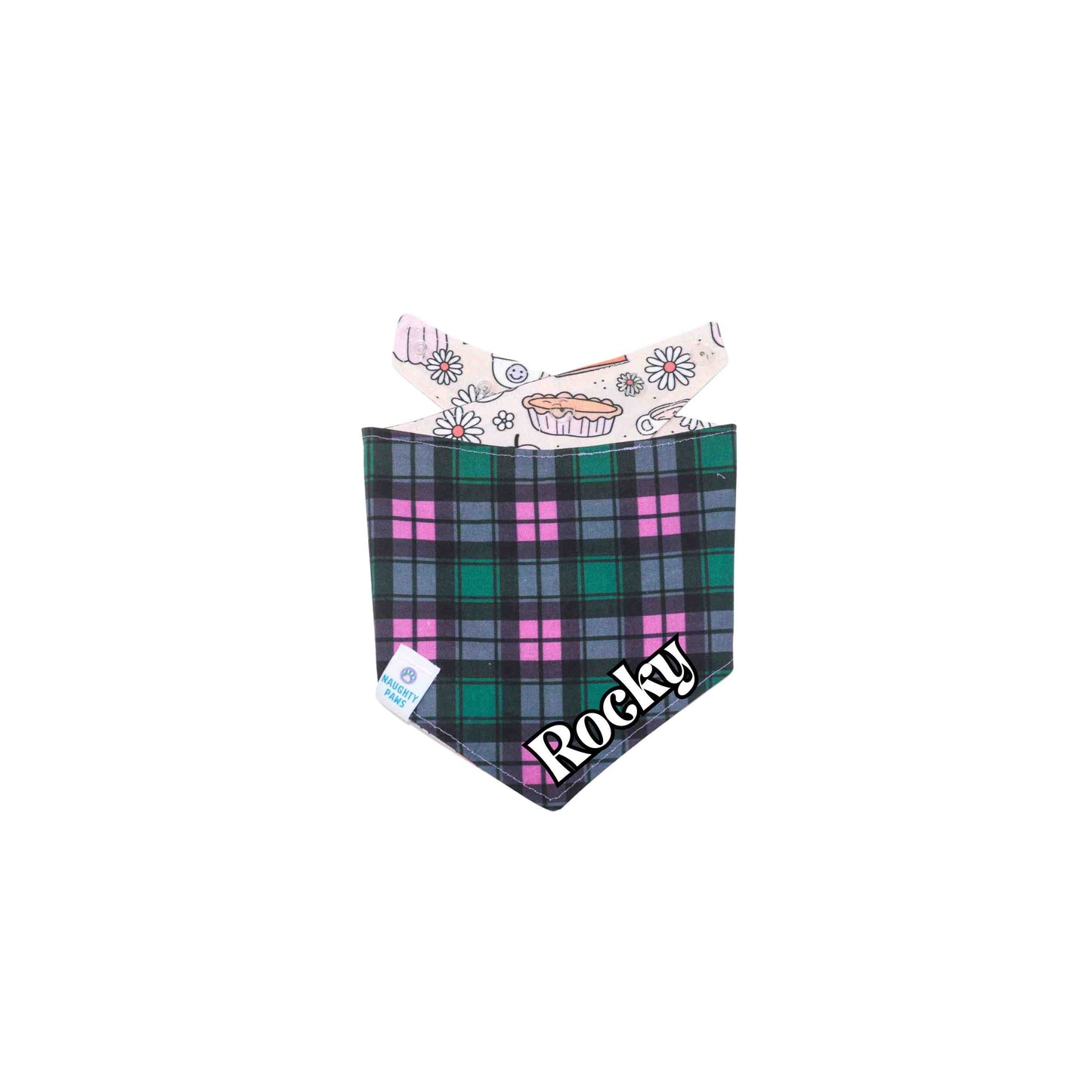 "Fall Breeze" Reversible Bandana