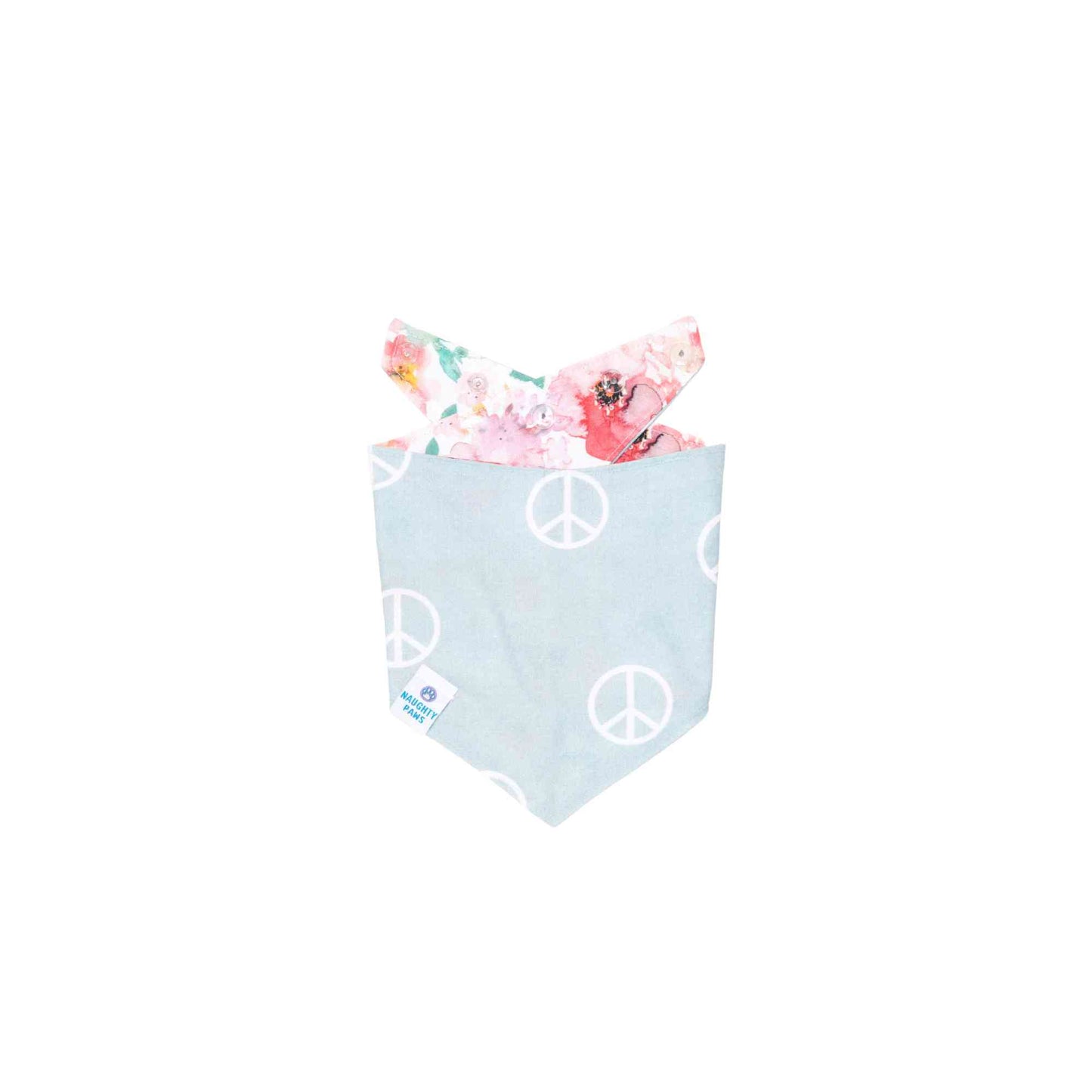 "Peace" Reversible Bandana