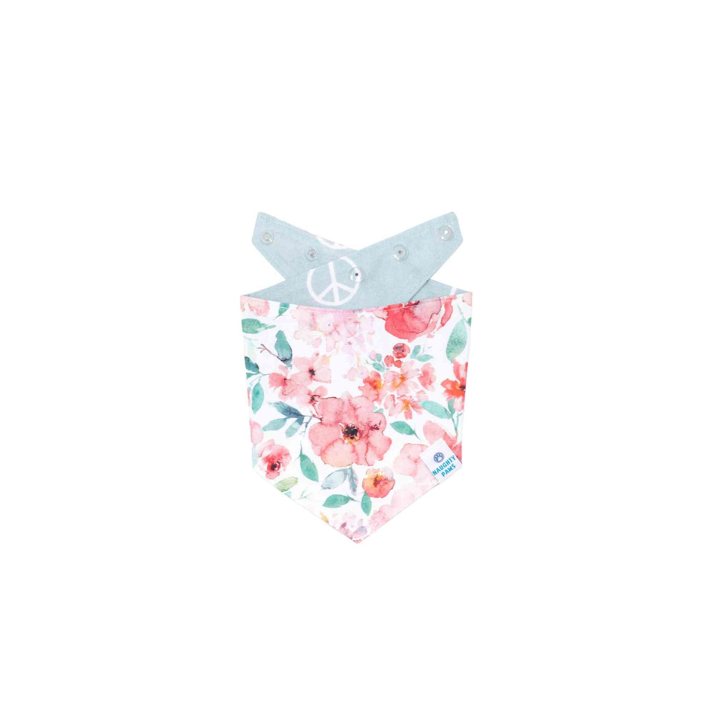 "Peace" Reversible Bandana