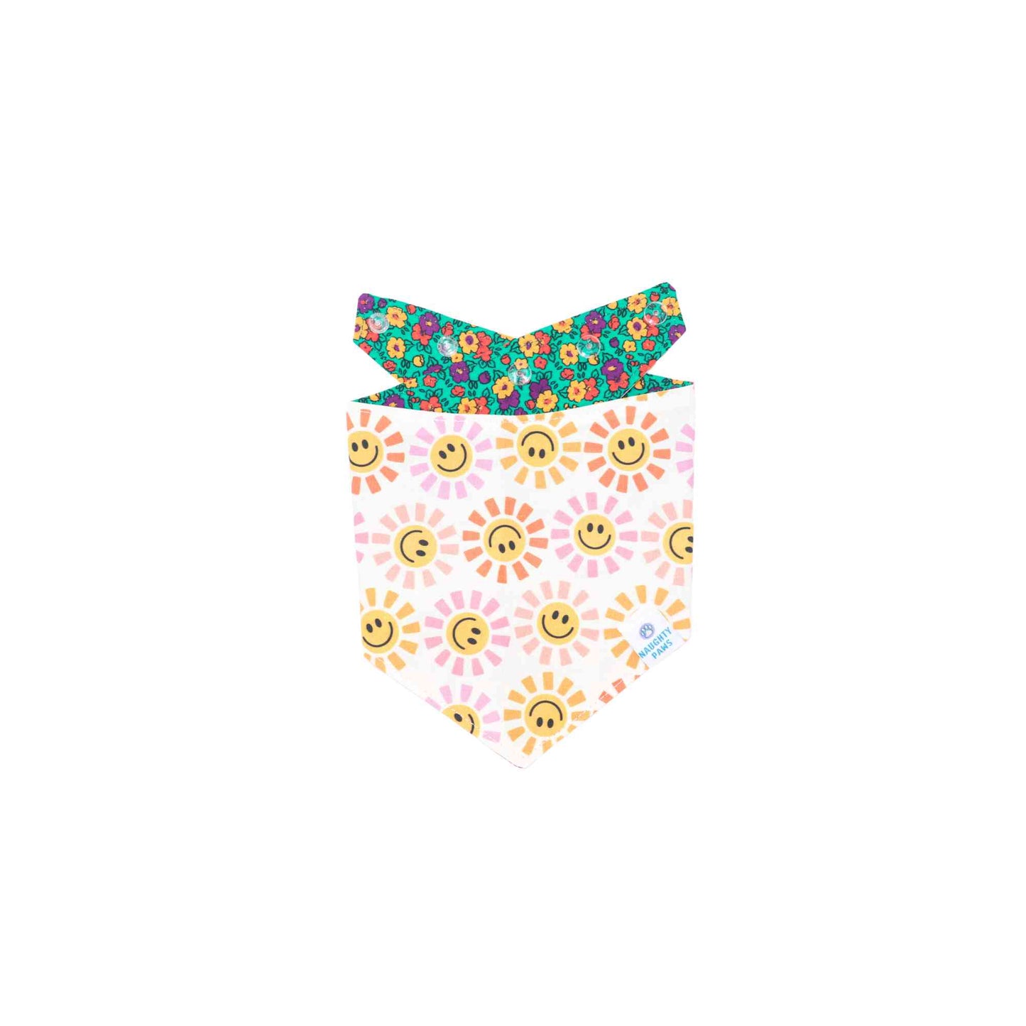 "Summer Fields" Reversible Bandana
