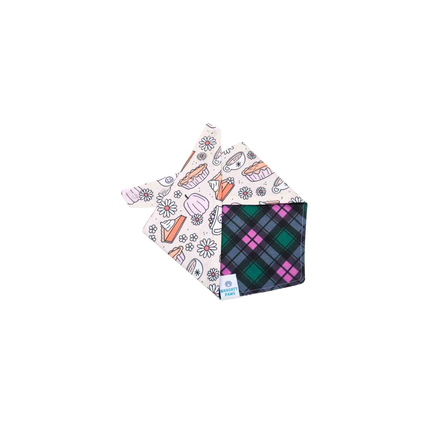 "Fall Breeze" Reversible Bandana
