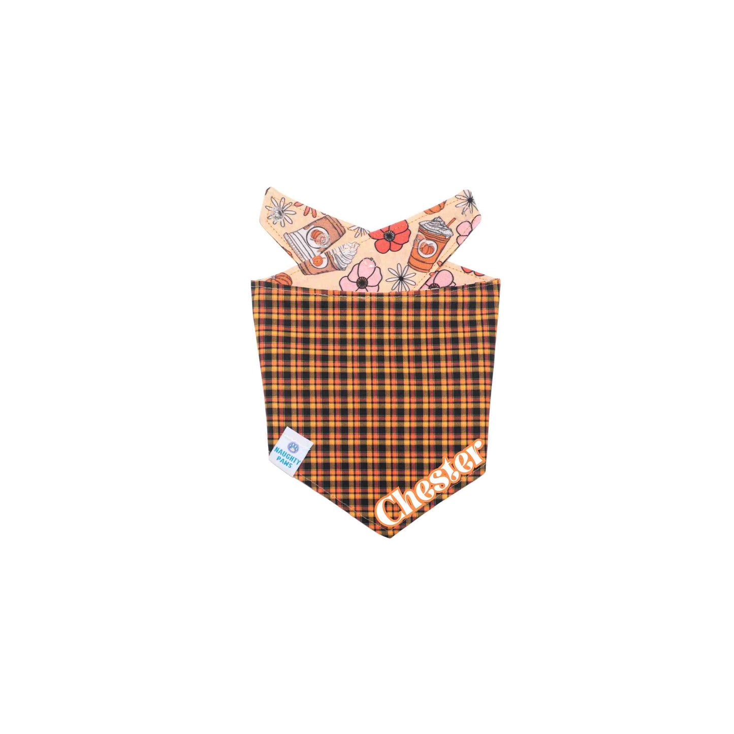 "October" Reversible Bandana