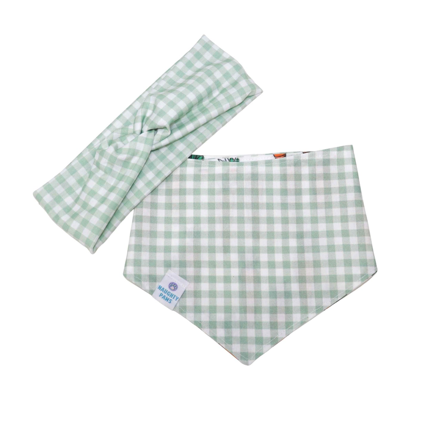 "Mint To Be" Bandana + Headband