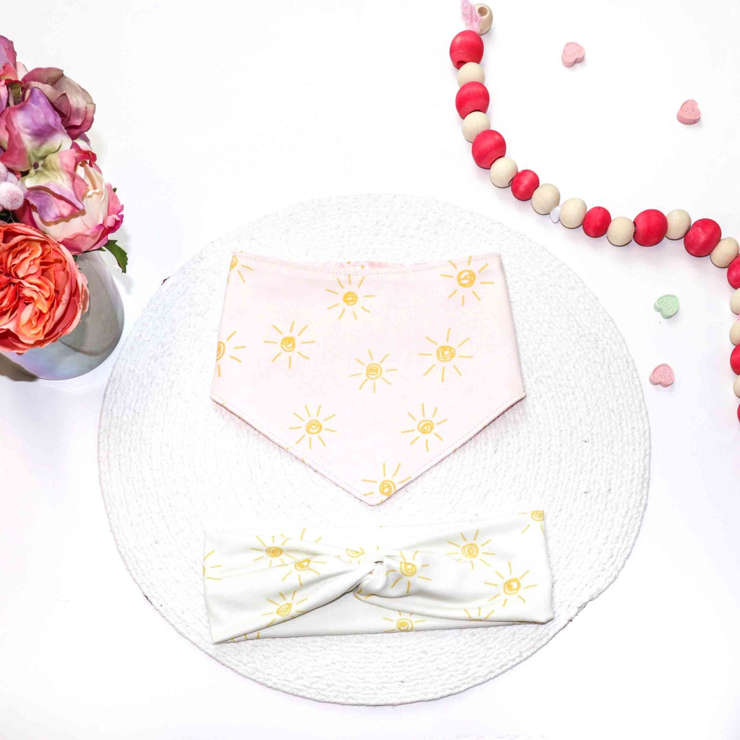 "Little Sunshine" Bandana + Headband