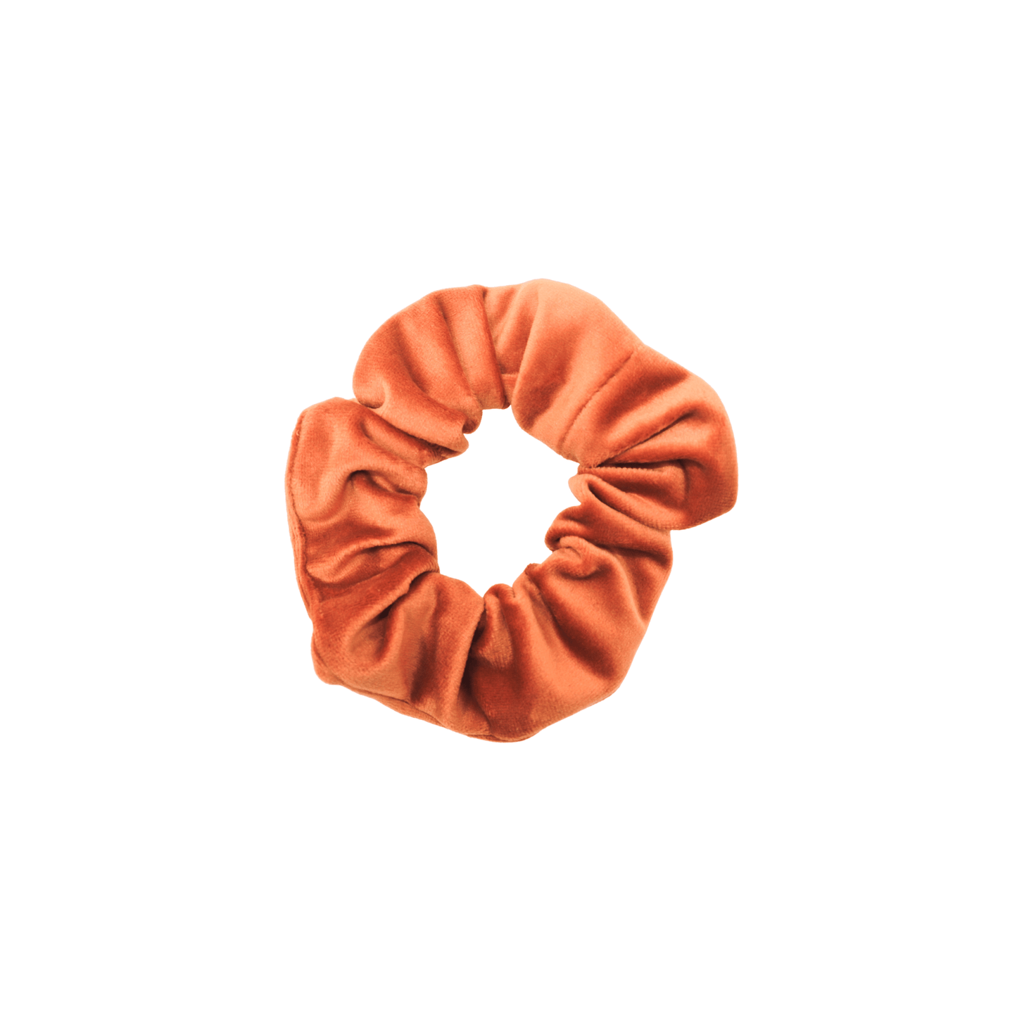 "CINNAMON APPLES" VELVET SCRUNCHIES