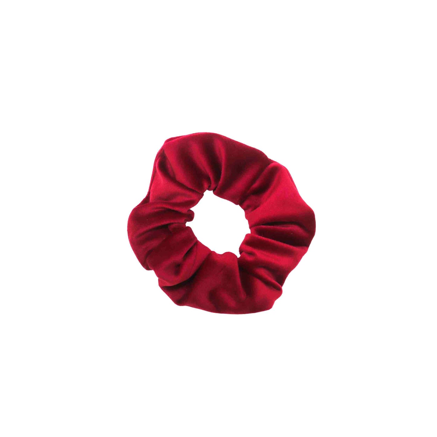 "MERLOT" VELVET SCRUNCHIES