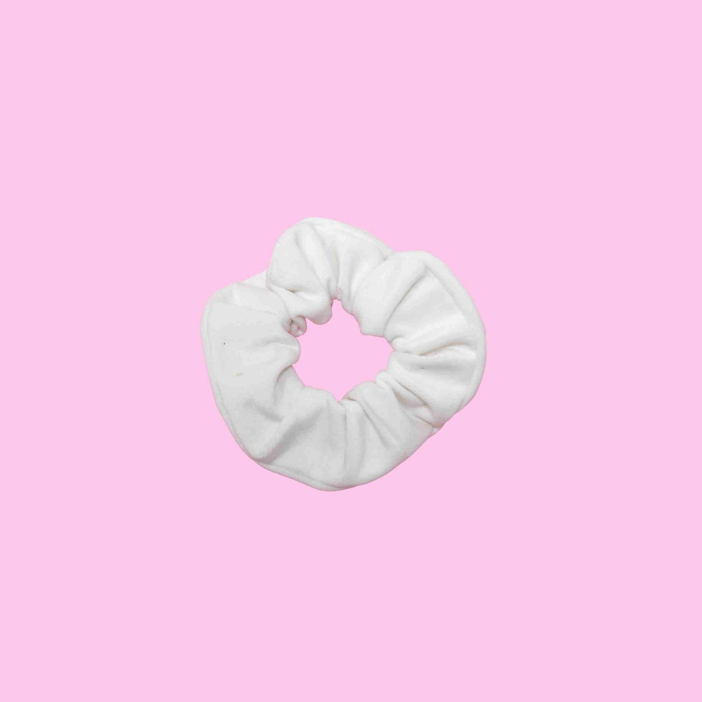 "SNOW" VELVET SCRUNCHIES