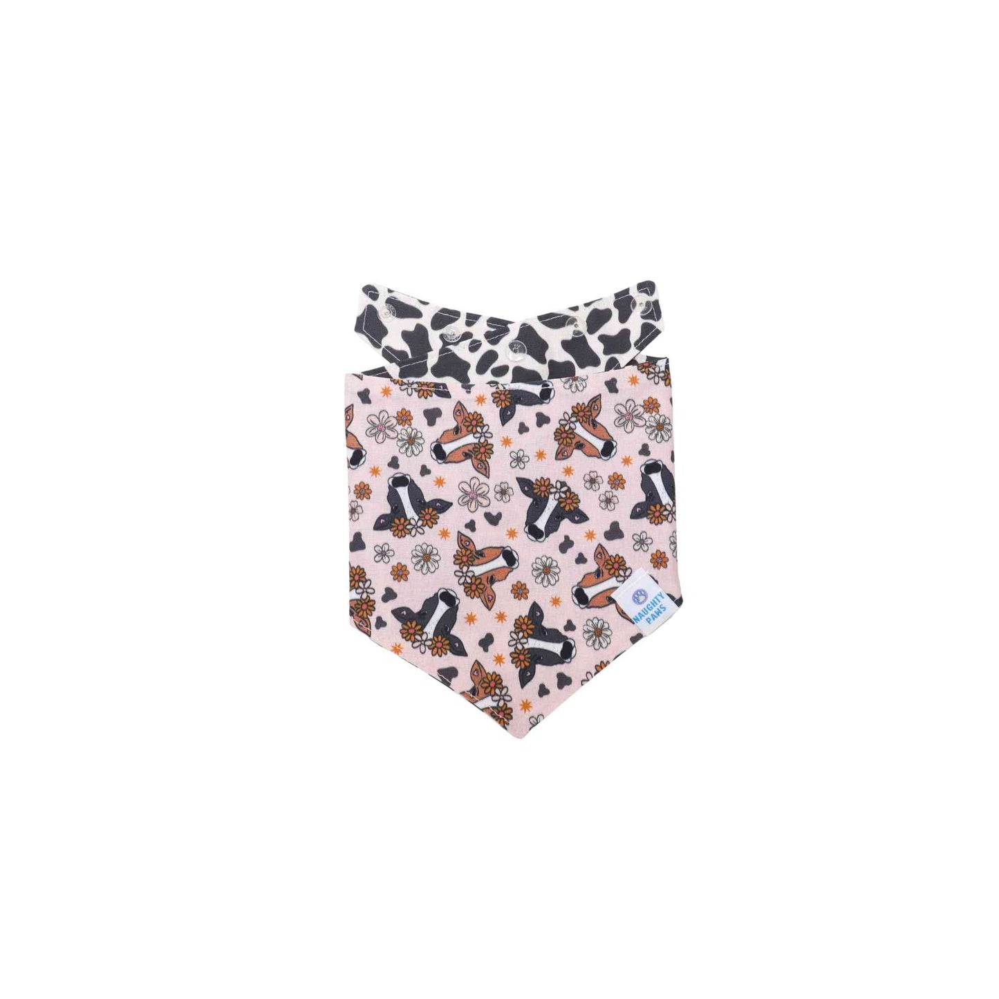 "Clarabelle" Reversible Bandana
