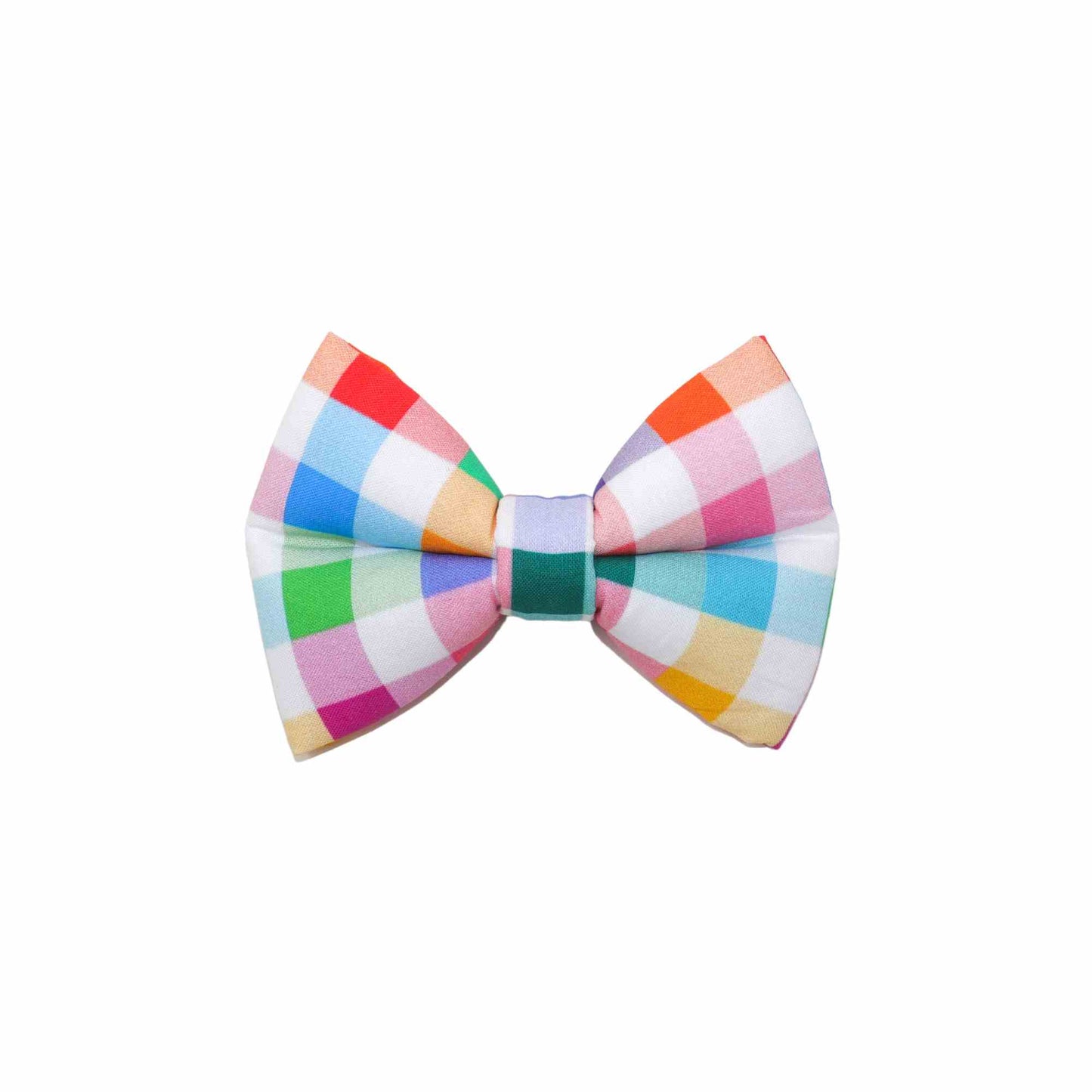 "Checker Board" Puffy Bow Tie