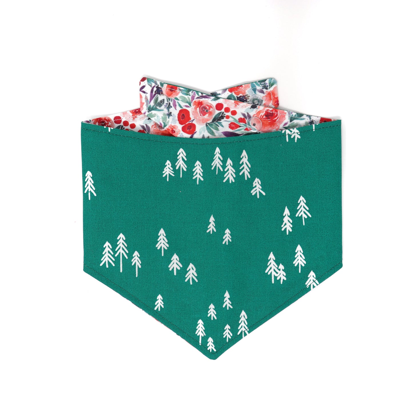 "Holly Berry" Reversible Bandana