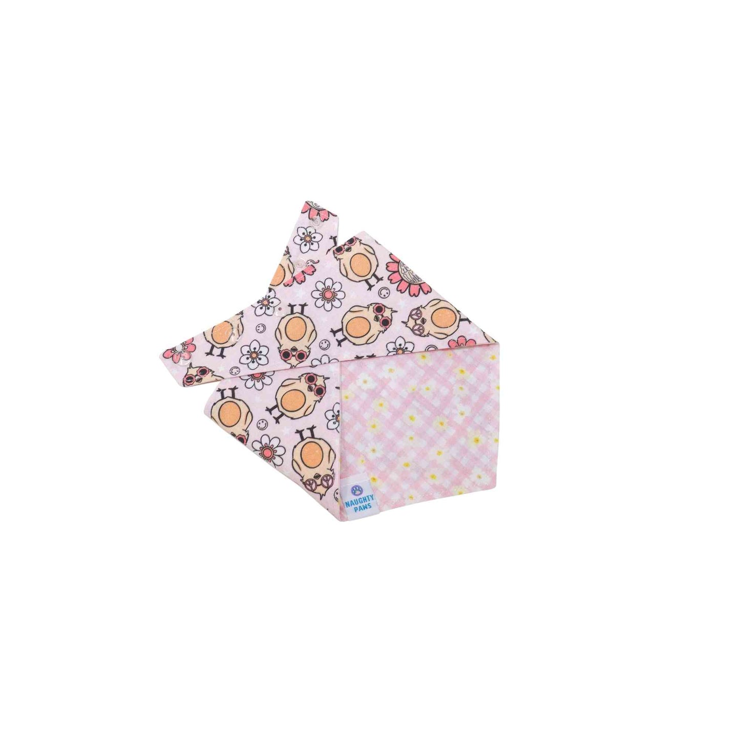 "Daffodil" Reversible Bandana