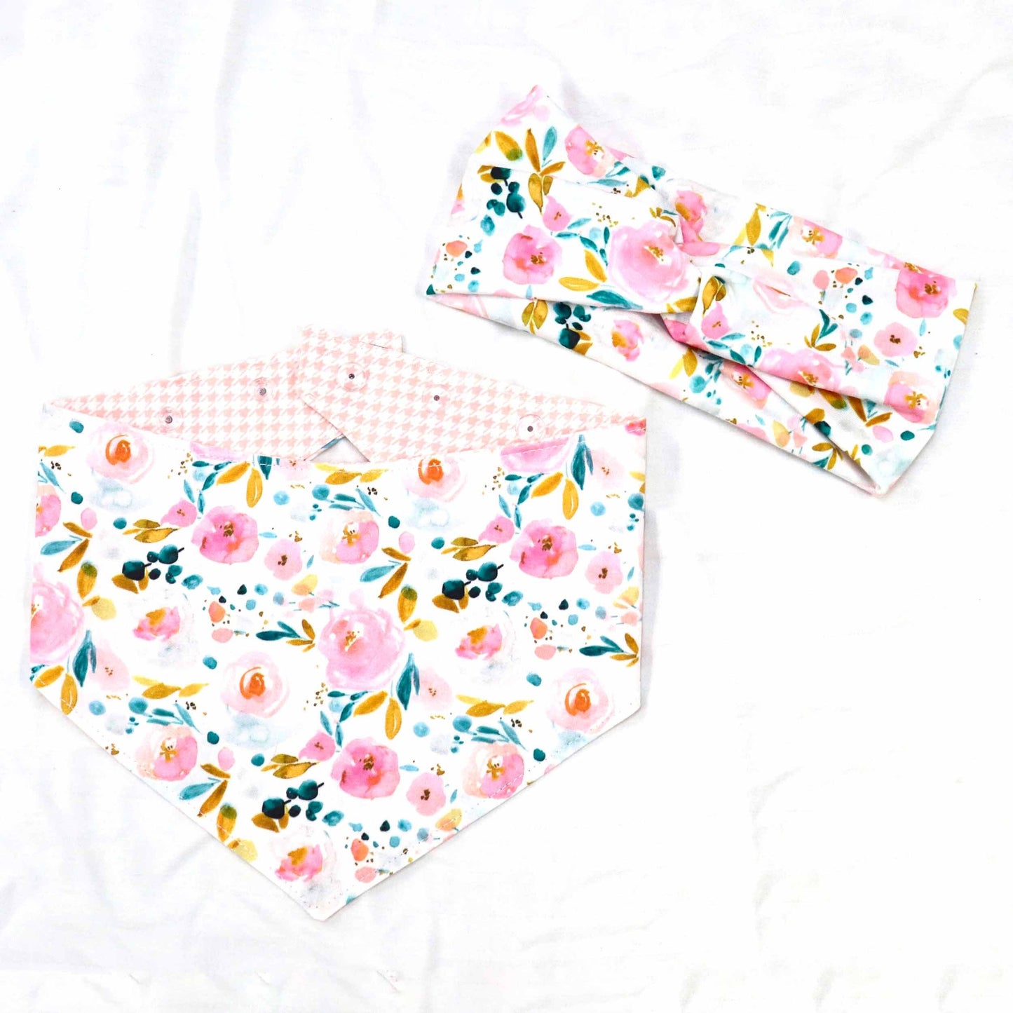 "Bouquet" Bandana + Headband