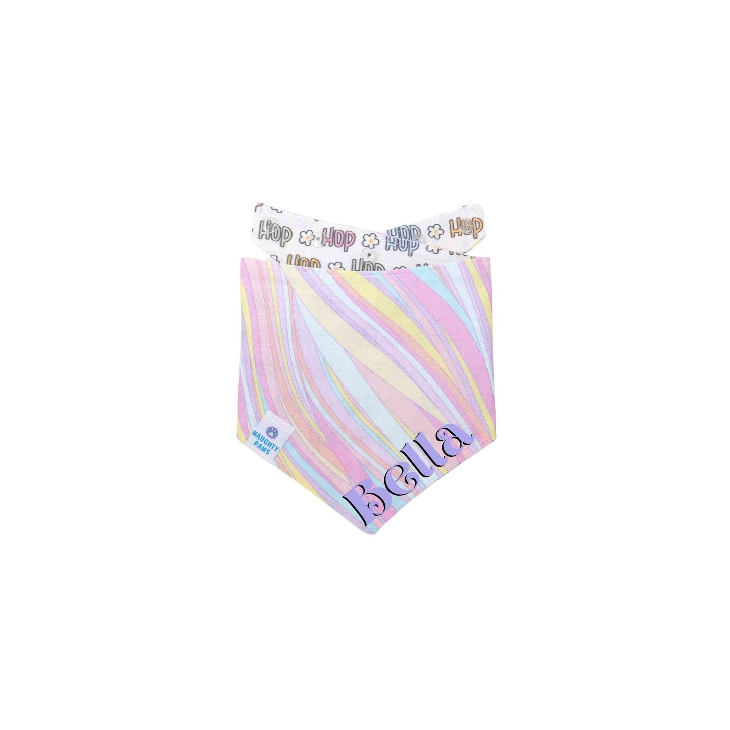 "Tulip Fields" Reversible Bandana