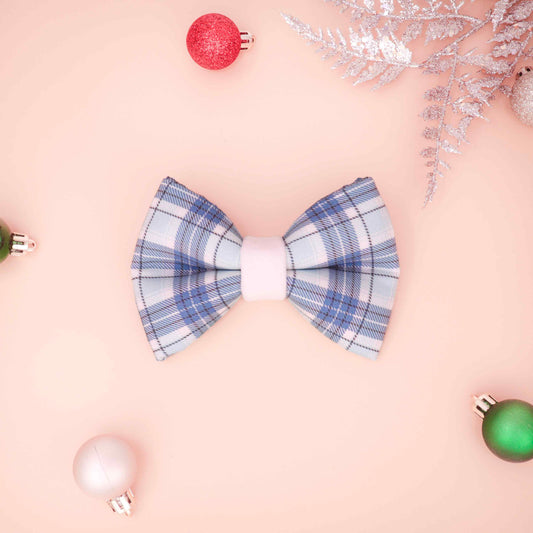 "Frosty Morning" Puffy Bowtie
