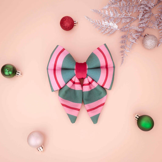 “Peppermint Lane" Sailor Bow