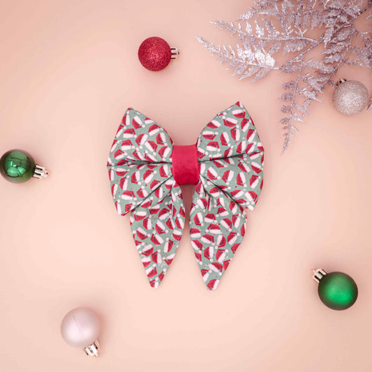 “Santa's Parade" Sailor Bow