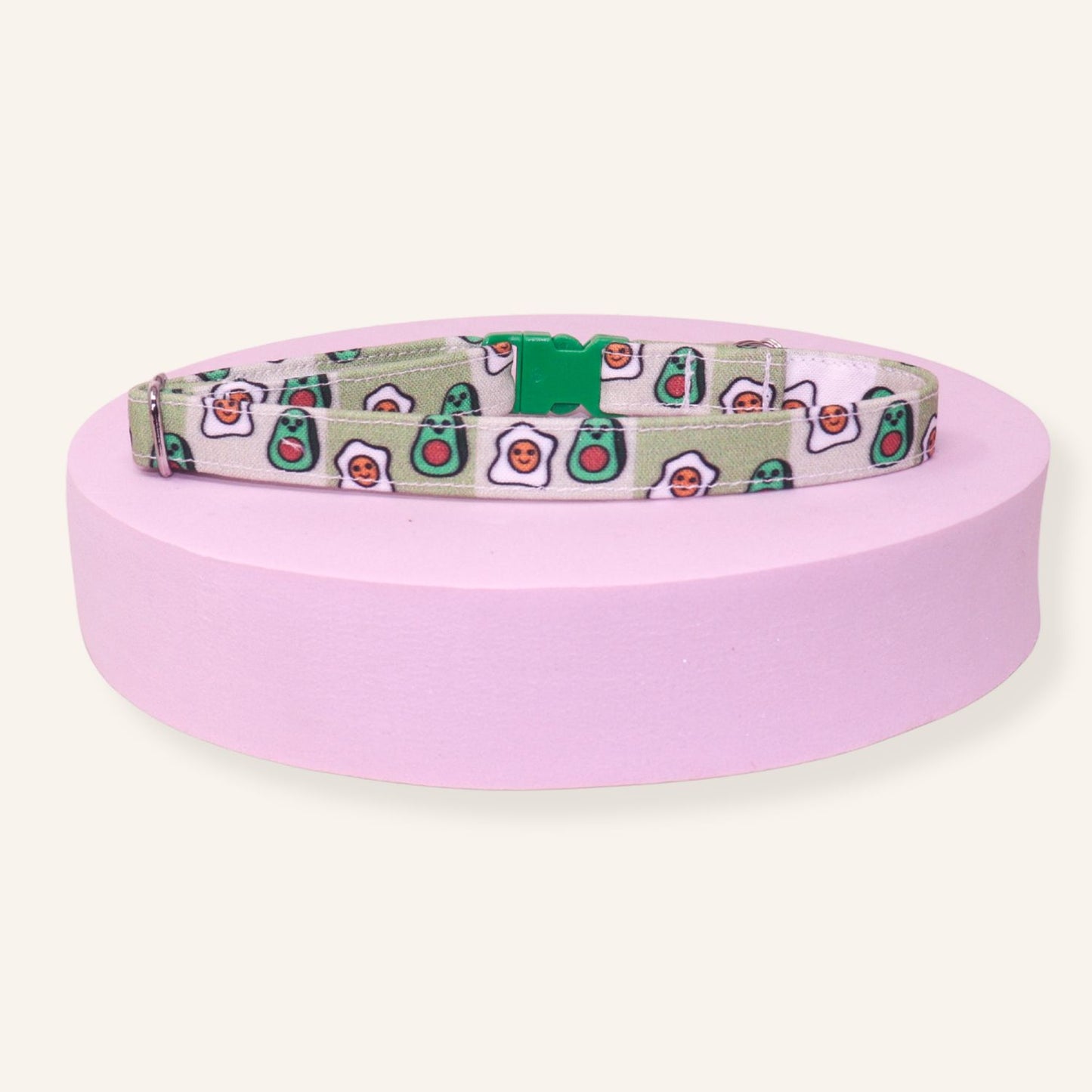 "Avocado Toast" Breakaway Cat Collar