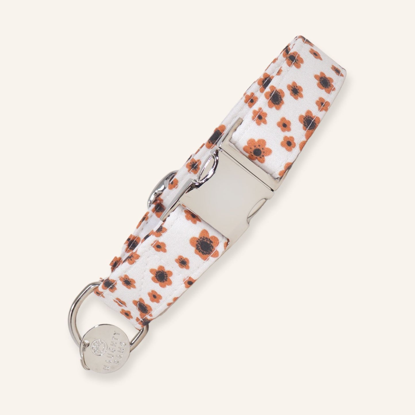 "Cappuccino Blooms" Collar