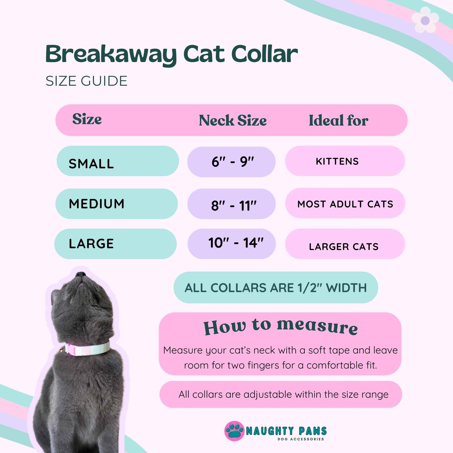 "Angel Aura" Breakaway Cat Collar
