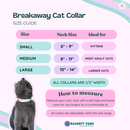 "Angel Aura" Breakaway Cat Collar