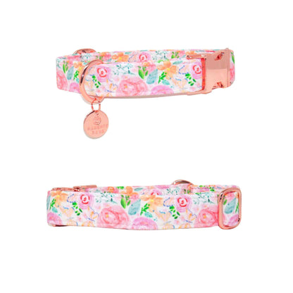 "Rosy Rendezvous" Collar