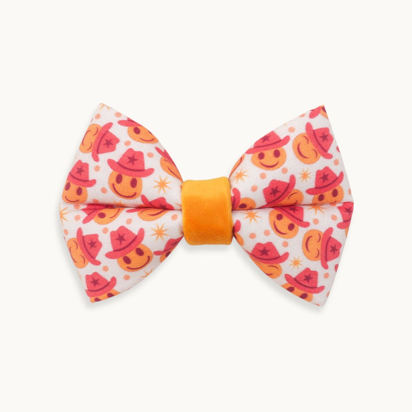 "Hattitude" Puffy Bow Tie