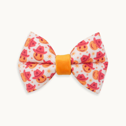 "Hattitude" Puffy Bow Tie