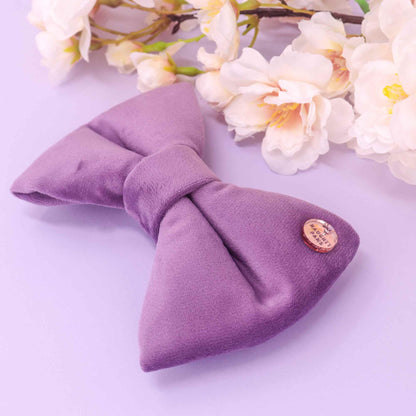 "FLORENCE" VELVET BOWTIE