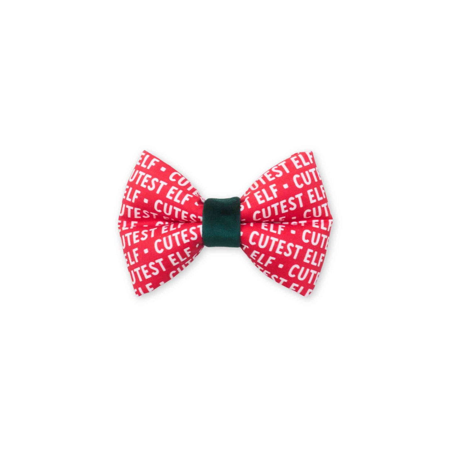 "Holly Red" Puffy Bowtie