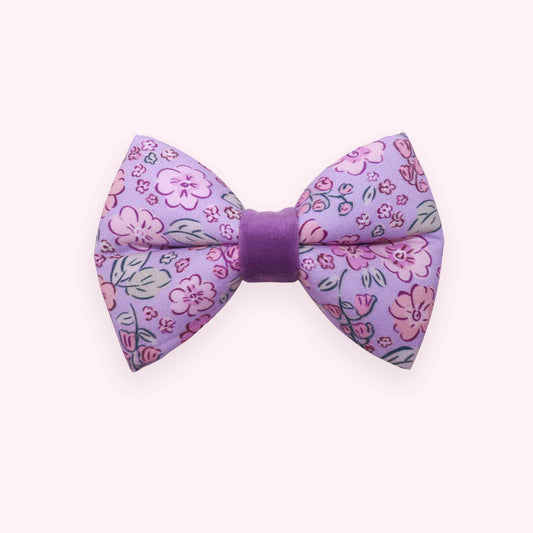 "Lavender Serenade" Puffy Bowtie