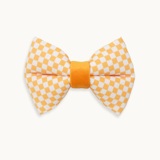 "Honey" Puffy Bow Tie