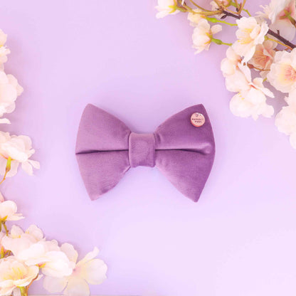 "FLORENCE" VELVET BOWTIE