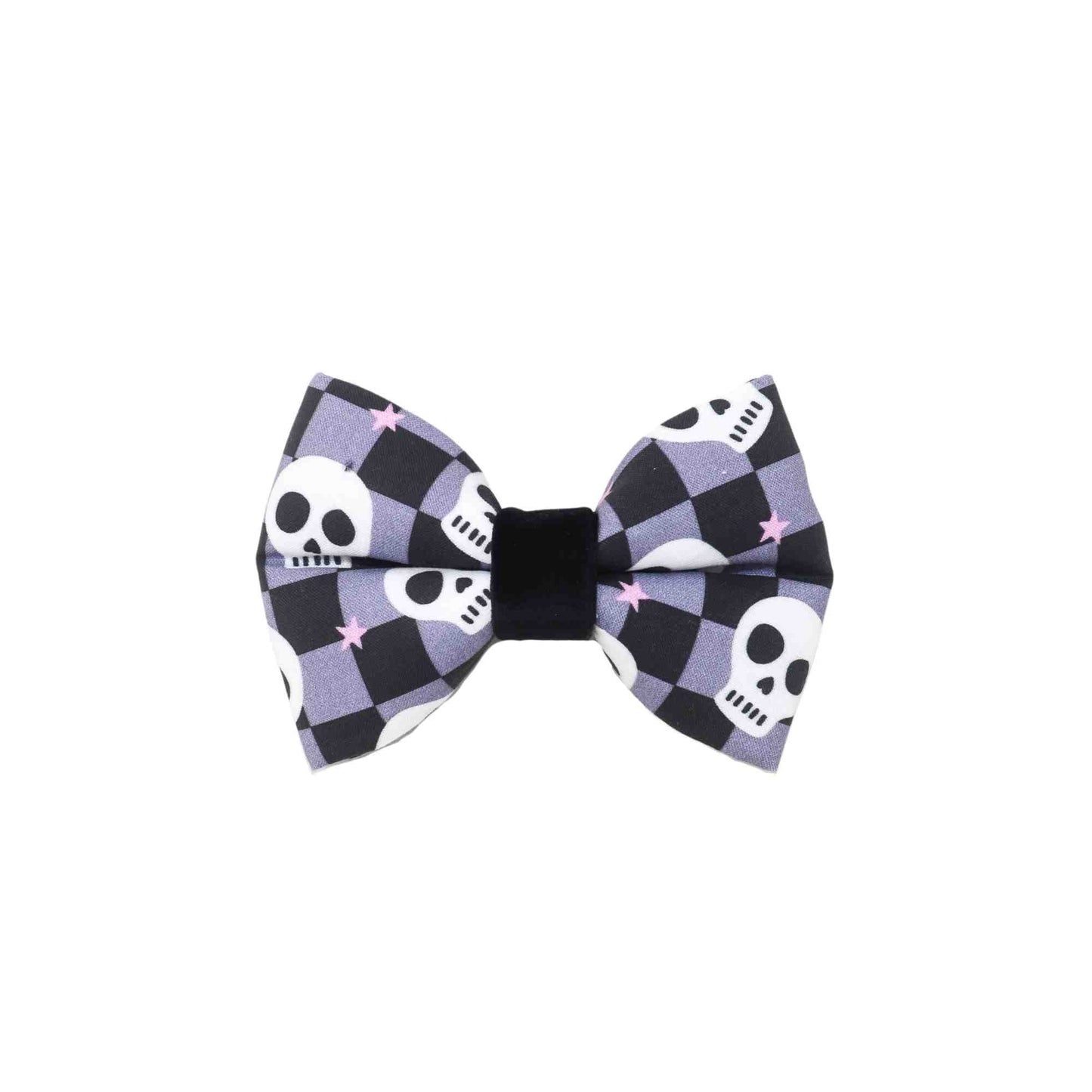 "Grim Grid" Puffy Bow tie