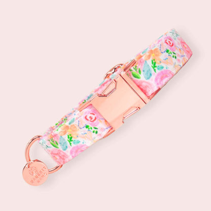 "Rosy Rendezvous" Collar