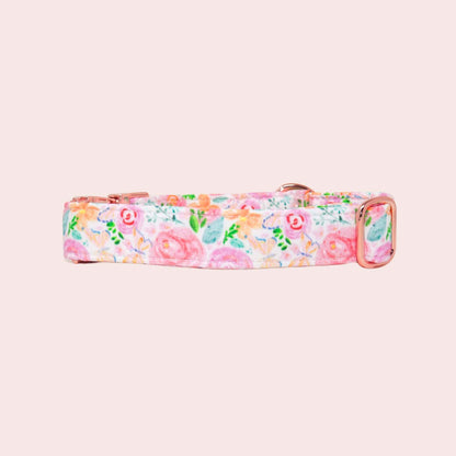 "Rosy Rendezvous" Collar