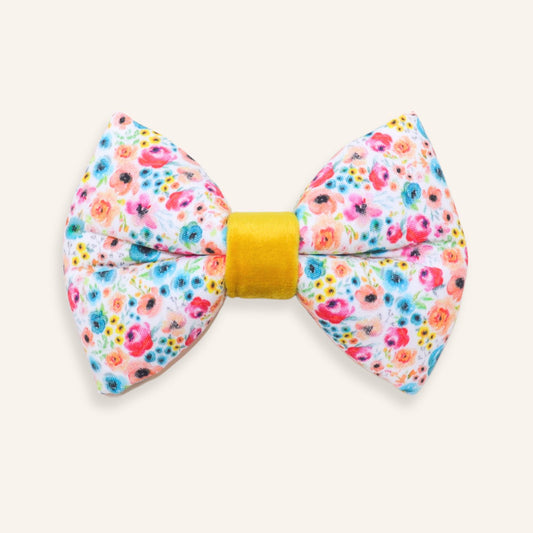 "Secret Garden" Puffy Bow Tie